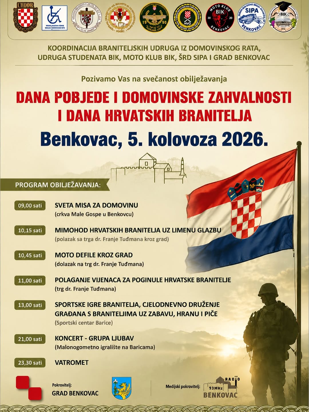 Dan pobjede i domovinske zahvalnosti | Grupa Ljubav