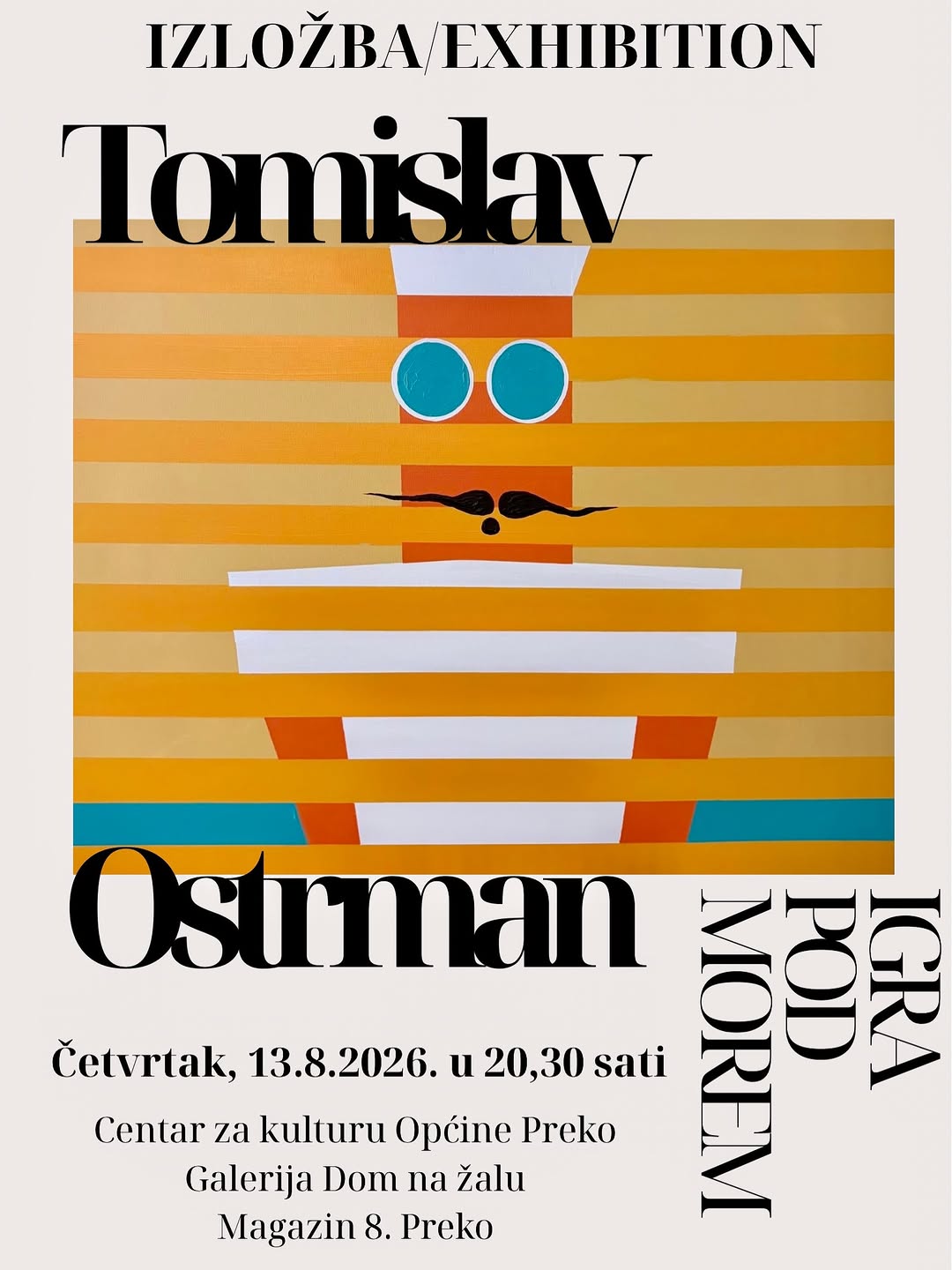 Tomislav Ostrman: Izložba akrila na platnu