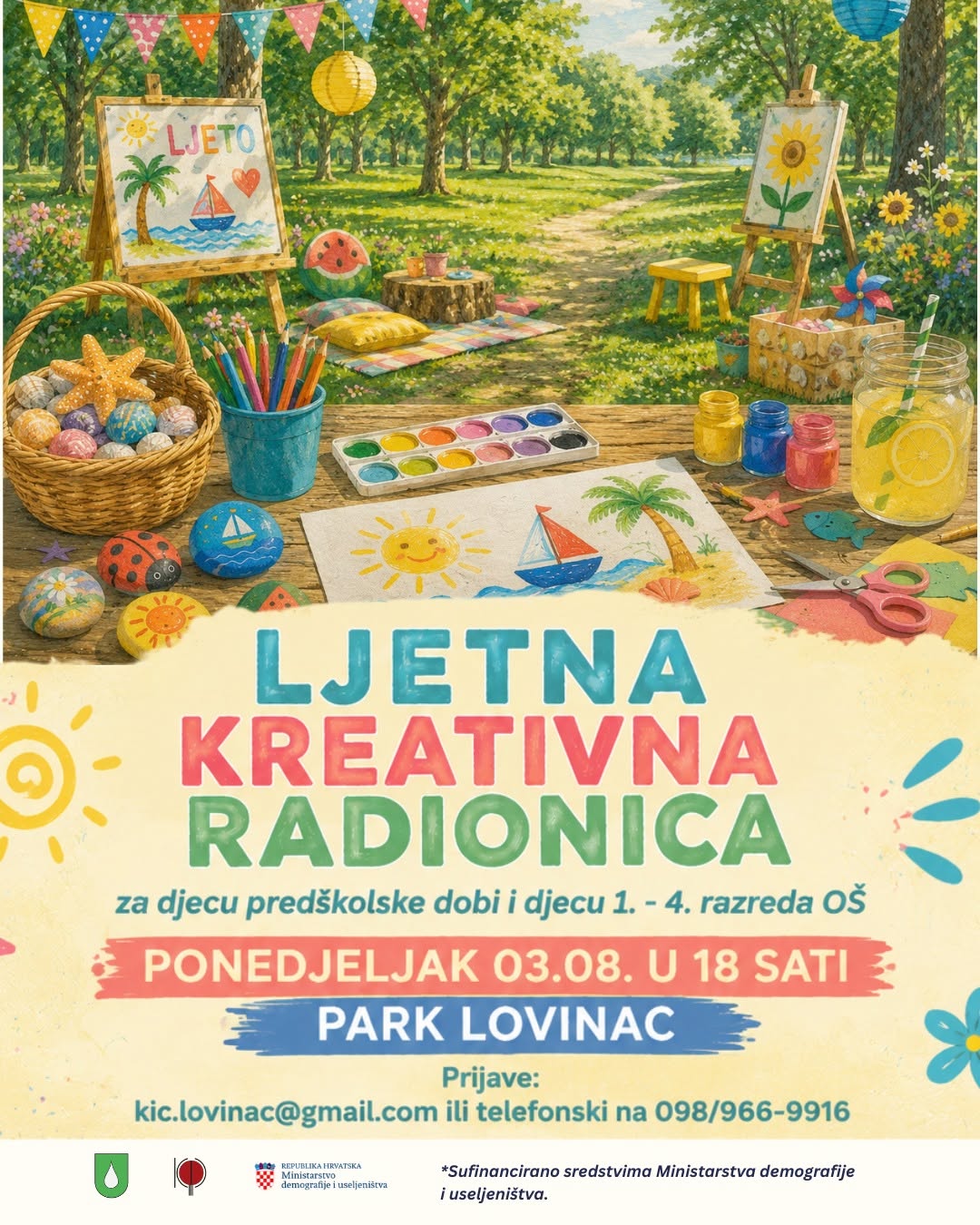 Ljetna kreativna radionica