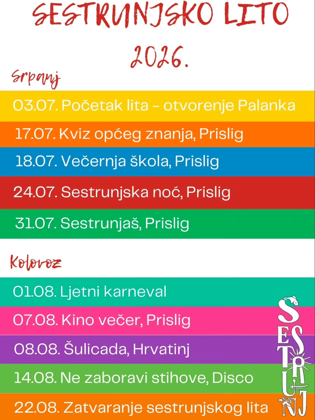 Zatvaranje sestrunjskog lita