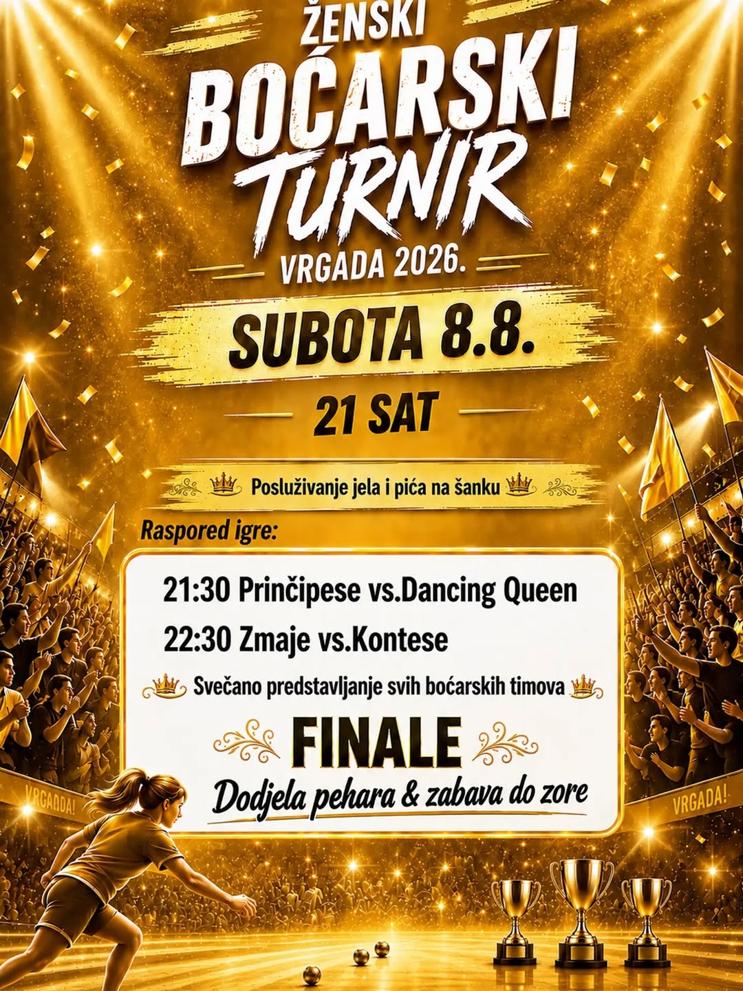 Ženski boćarski turnir