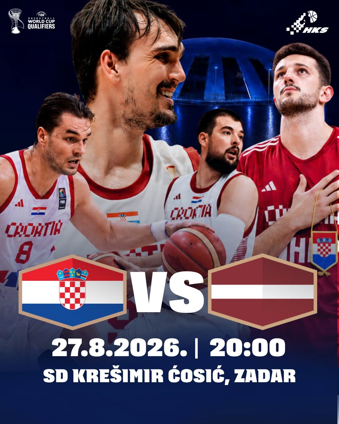 Hrvatska - Latvija | Kvalifikacije za SP 2027