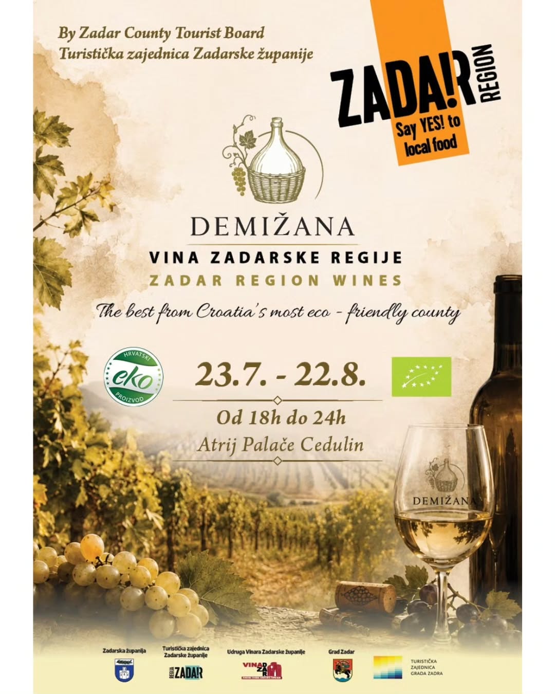 Demižana | Vina zadarske regije