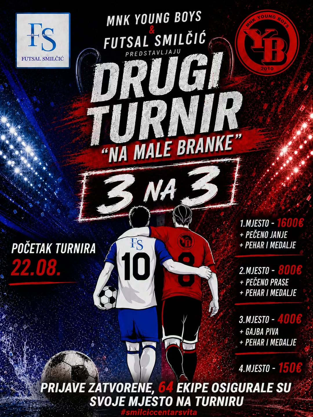 Drugi turnir na male branke | 3 na 3
