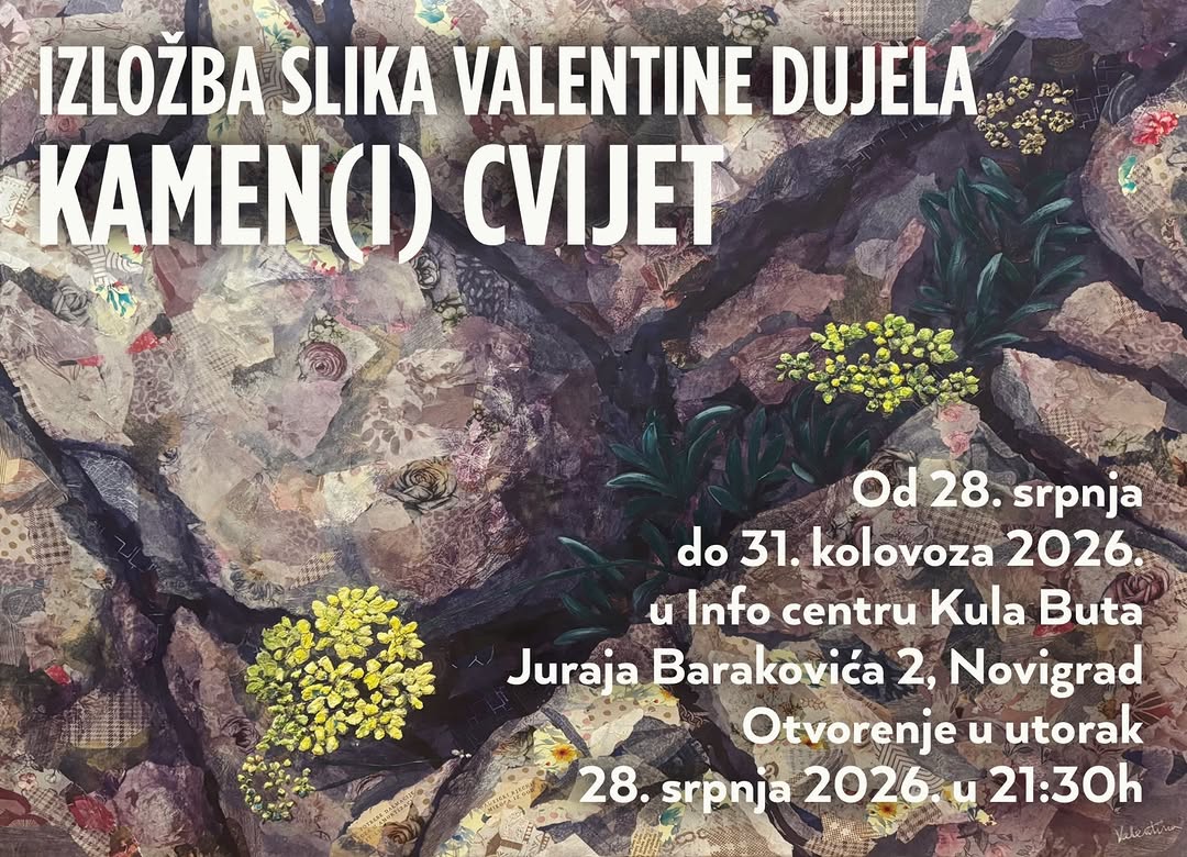 Izložba slika Valentine Dujela | Kamen(i) cvijet