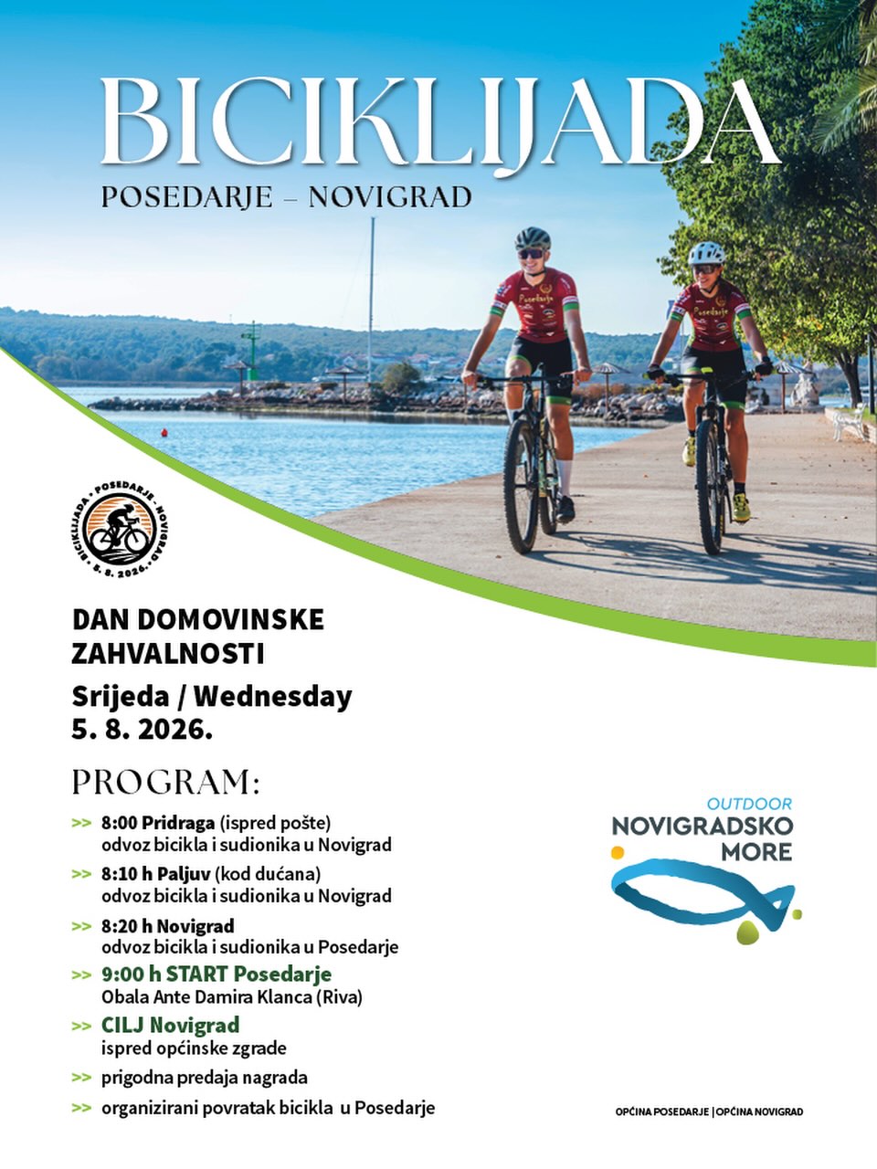 Biciklijada Posedarje - Novigrad