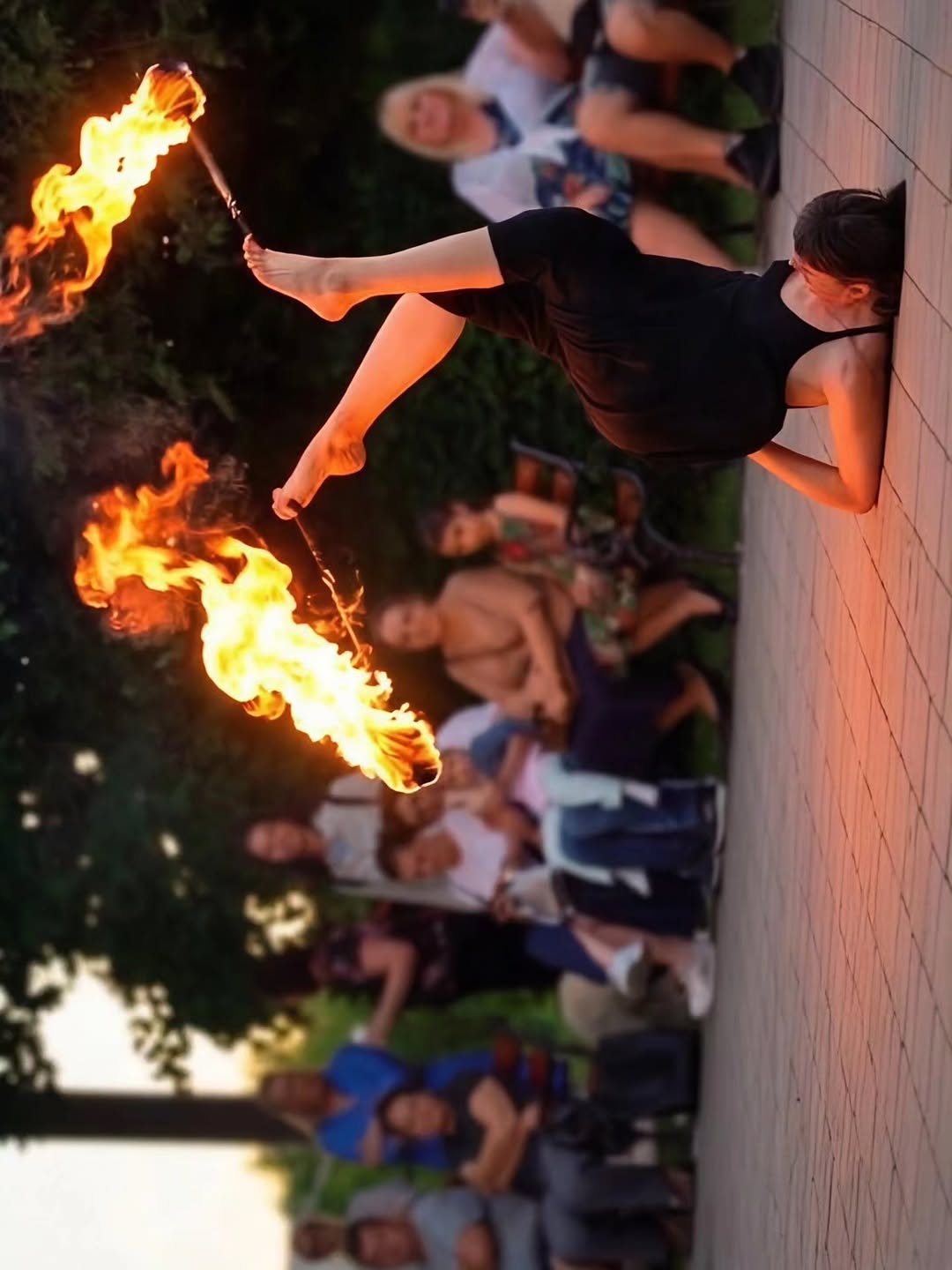 Plamena | Performans plesa s vatrom