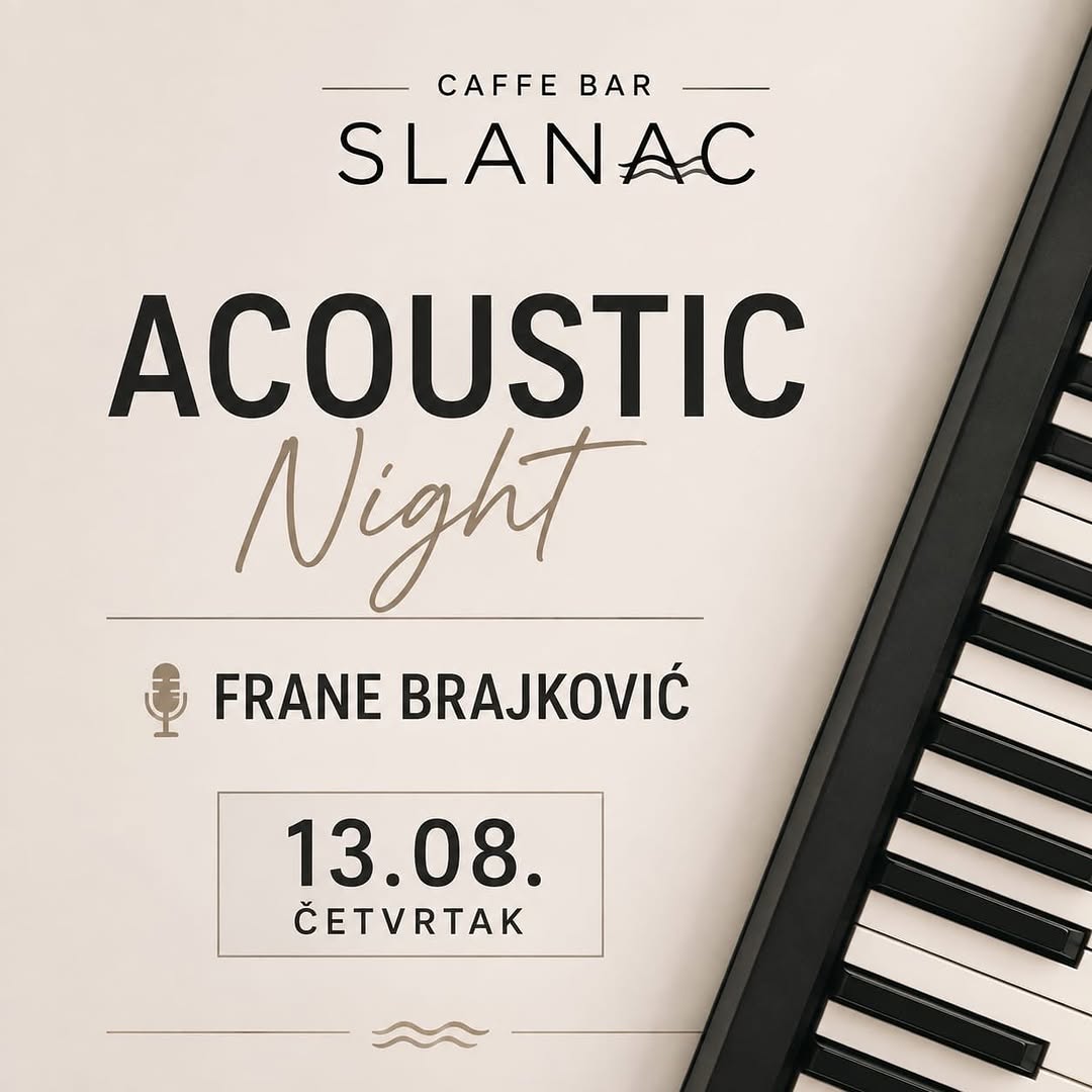 Acoustic Night | Frane Brajković