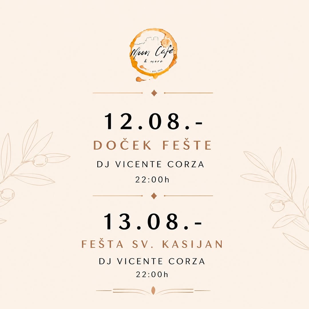 Fešta Sv. Kasijan | DJ Vicente Corza