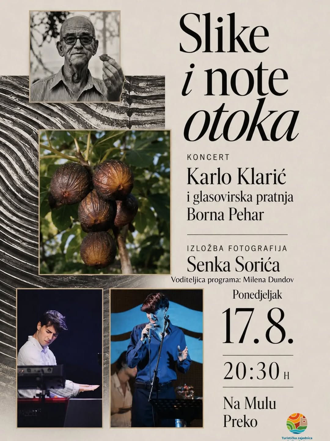 Koncert Karlo Klarić - Slike i note otoka
