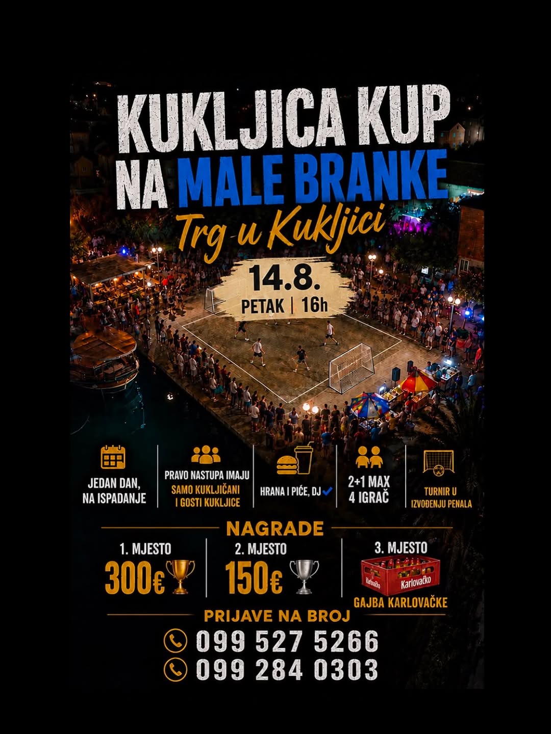 Kukljica Kup na male branke