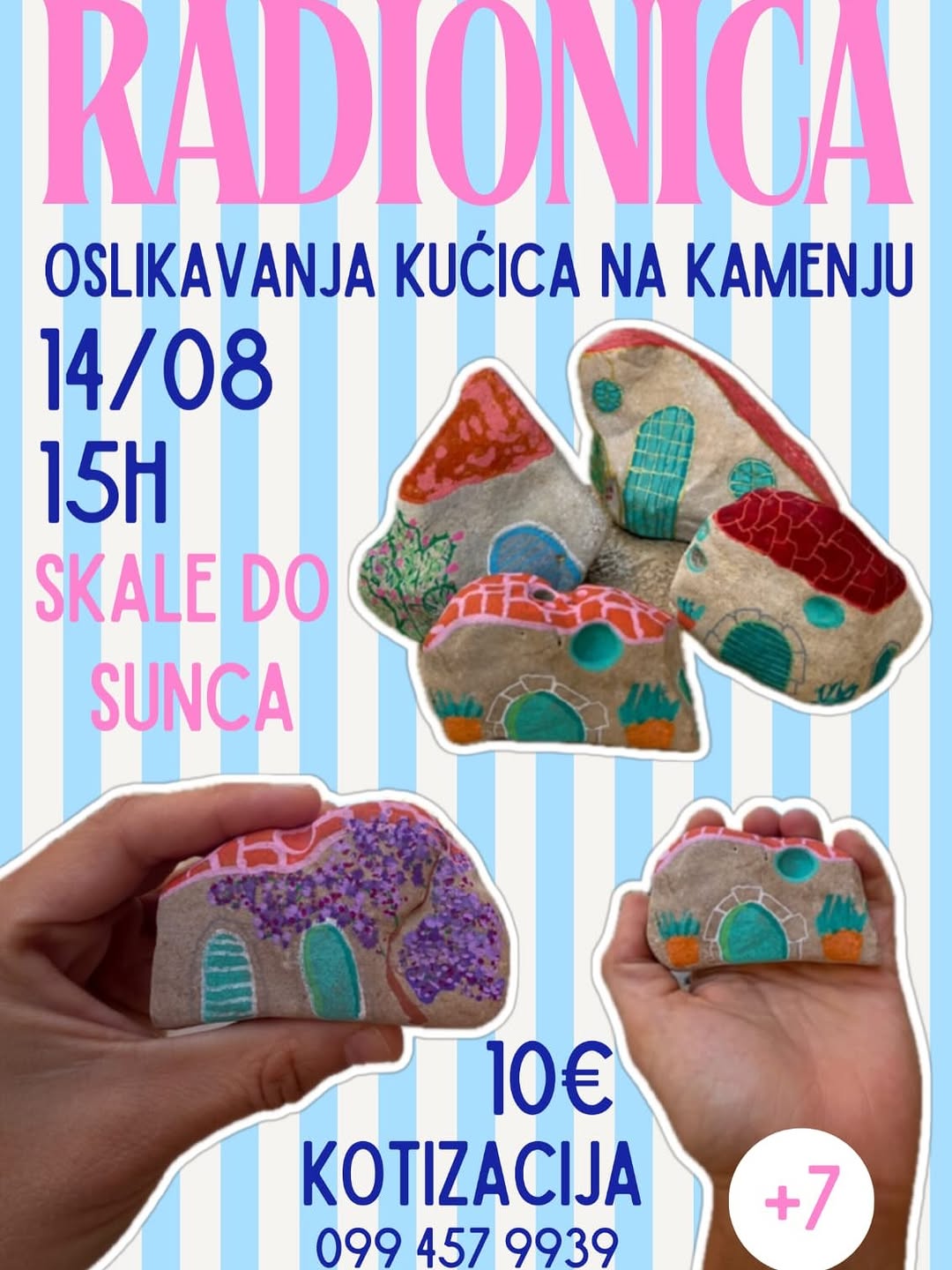 Radionica oslikavanja kućica na kamenju