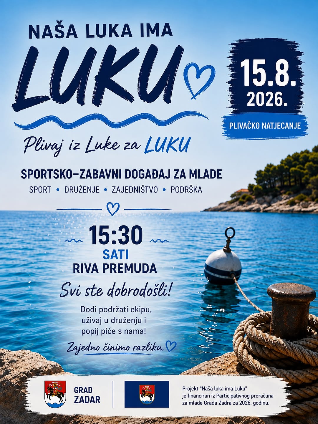 Plivaj iz Luke za Luku