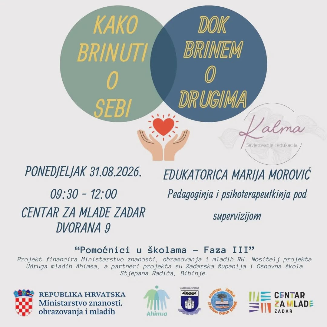 Kako brinuti o sebi dok brinem o drugima