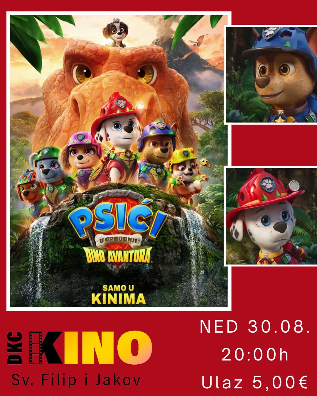 Psići u ophodnji | Dino avantura
