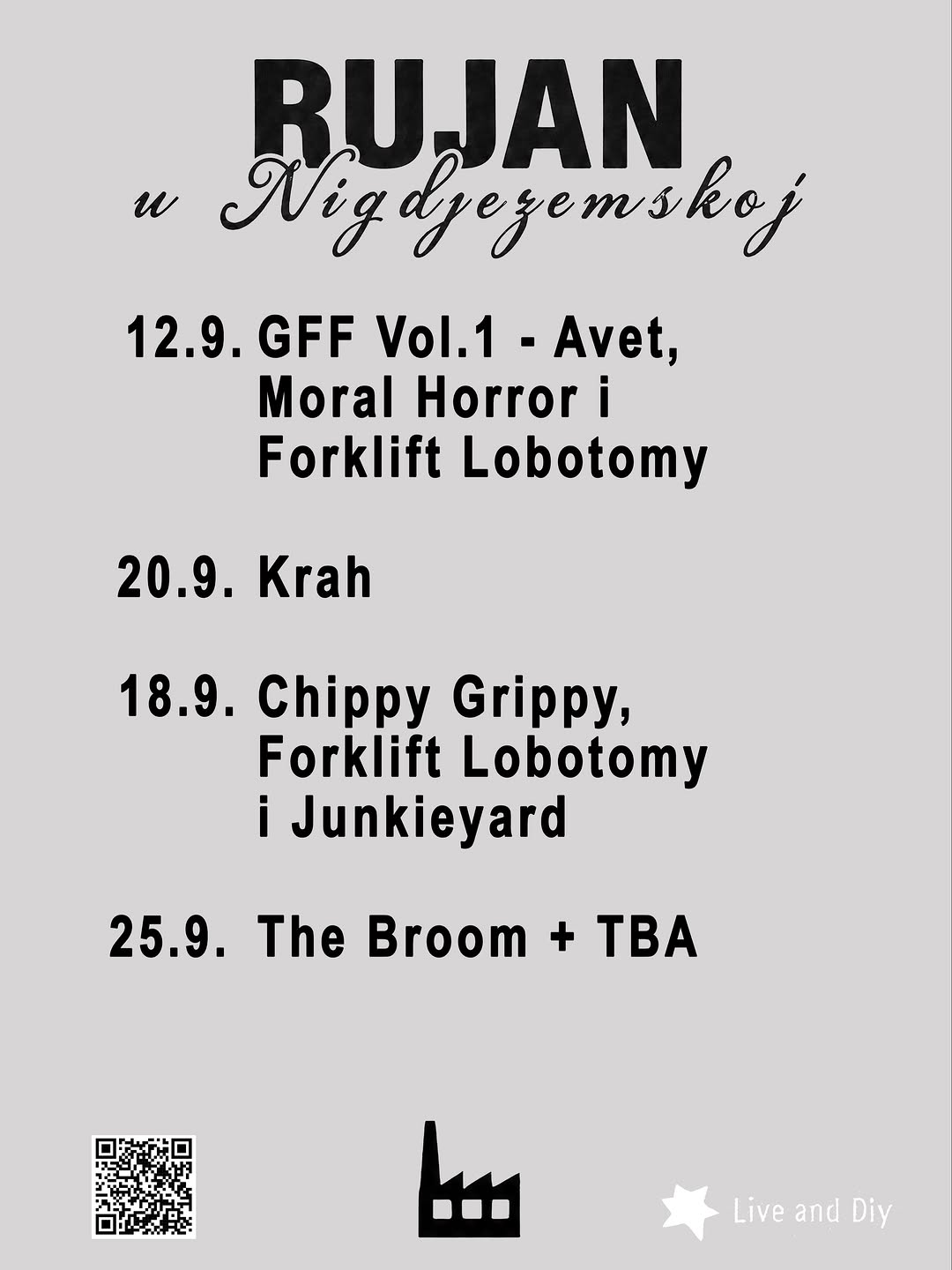 The Broom + TBA
