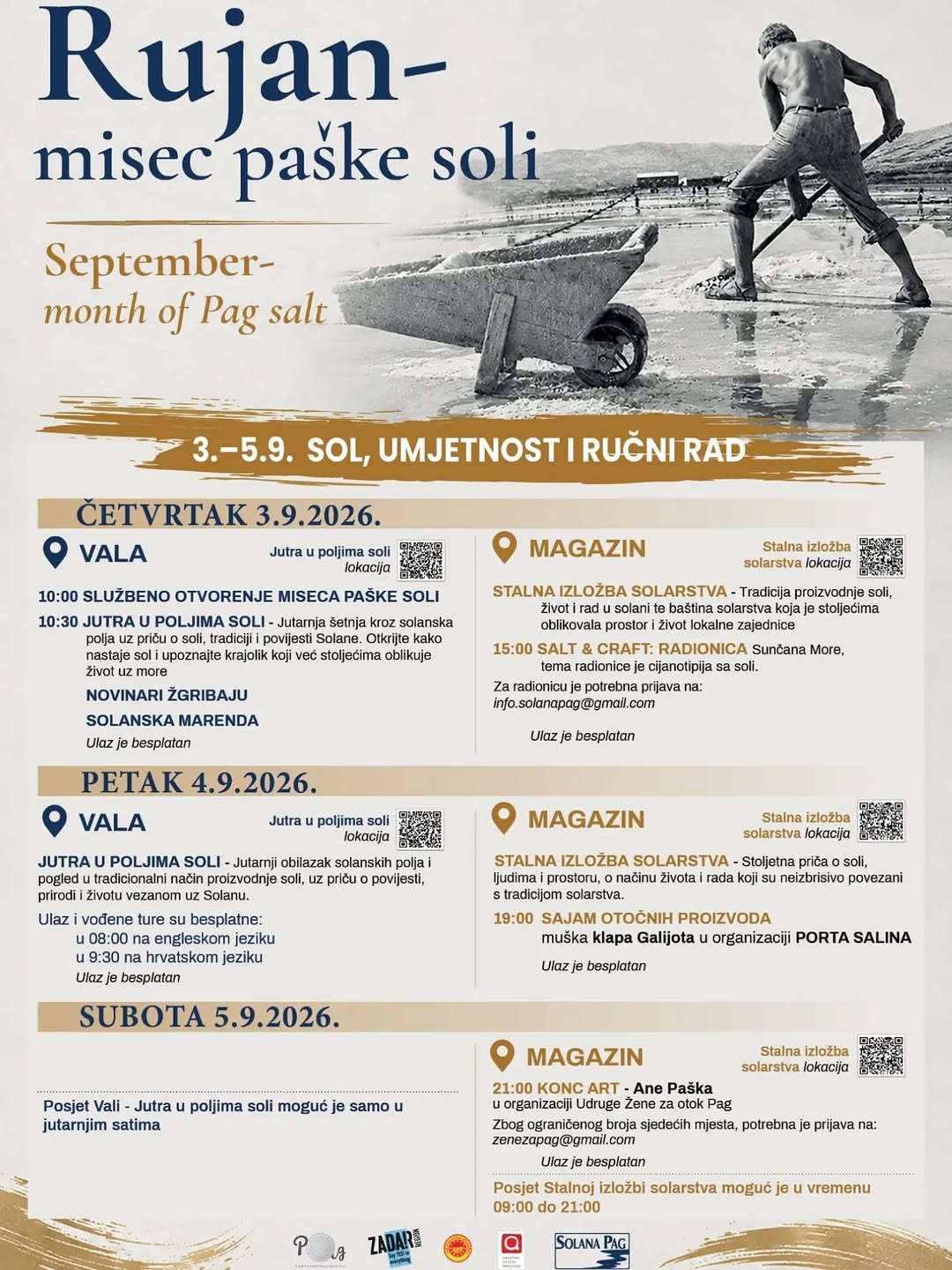 Jutra u poljima soli | Vođene ture